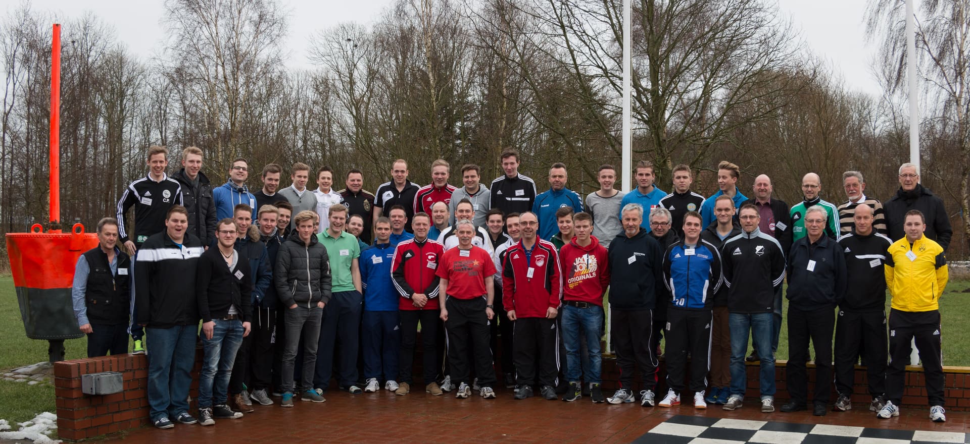 Erfolgreicher Wochenendlehrgang der Fußballschiedsrichter in NF im Frühjahr 2015, Foto 1