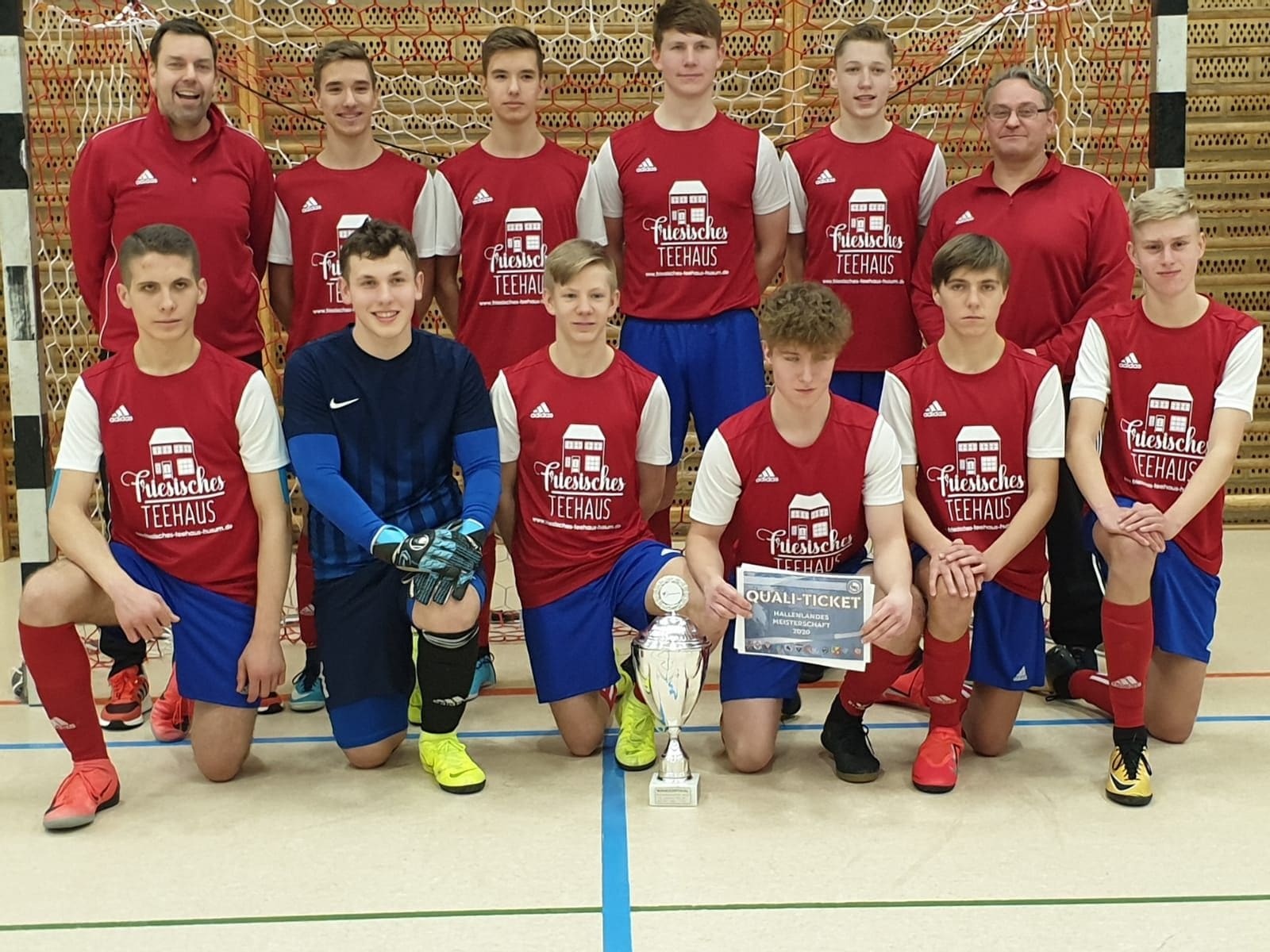 Die Futsalmeister der B-Junioren: Husumer SV.