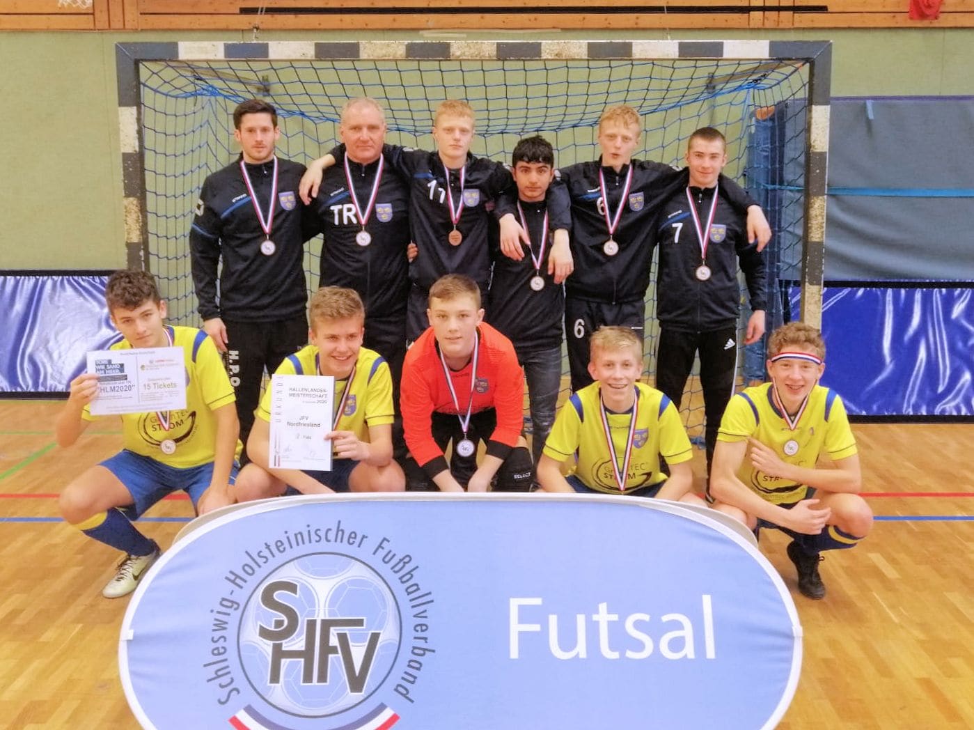 Die C-Junioren des JFV Nordfriesland