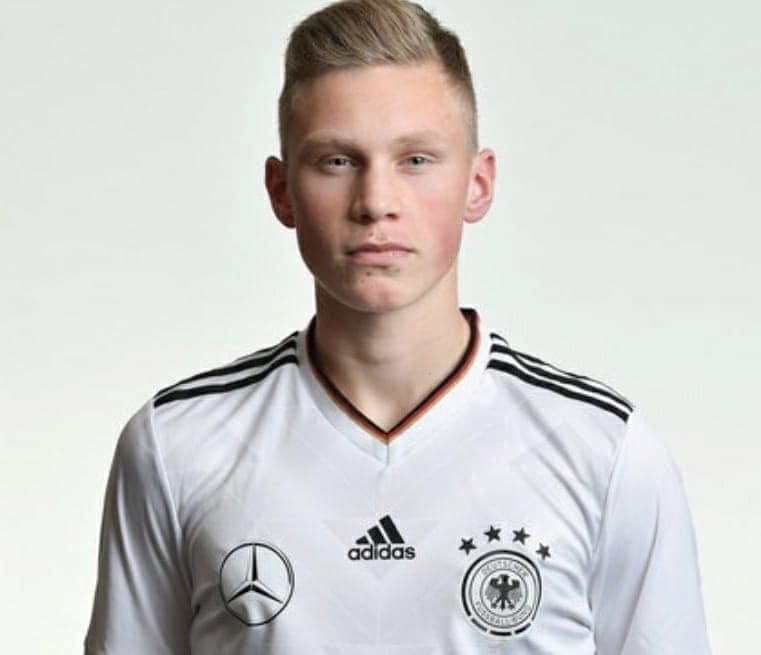 Jonas Sterner im DFB-Trikot